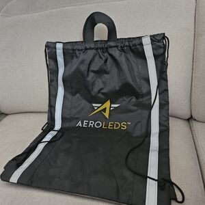 Promotional drawstring Gym bag from AeroLEDs